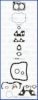 DAIHA 0411187734 Full Gasket Set, engine